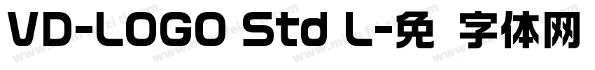 VD-LOGO Std L字体转换